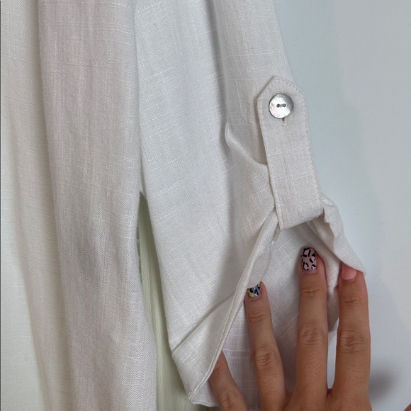 Ruby Rd. White Blouse - Picture 3 of 4